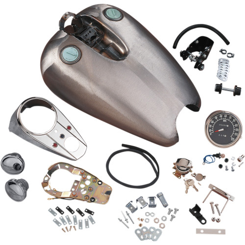 Drag Specialties Extended Dash Tank Kit - Quickbob® - Sportster