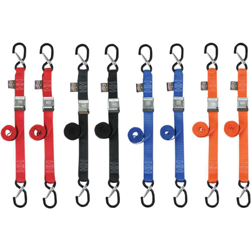 POWERTYE MFG. 28629S Powertye Mfg. Cam Tie-Downs - 1-1/2" X 5-1/2' - Orange 28629-S