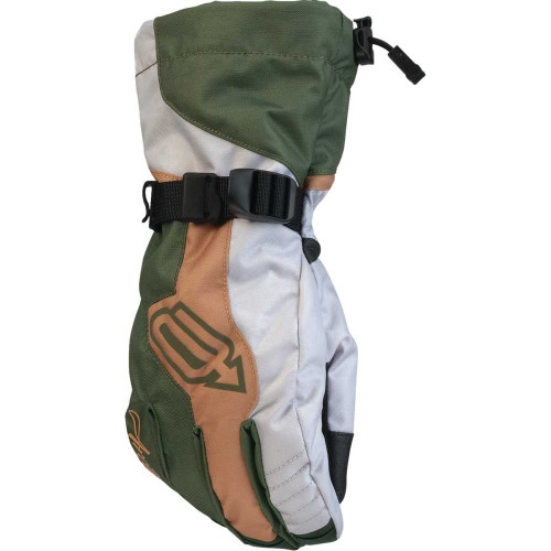 ARCTIVA Arctiva Women'S Pivot 8 Gloves - Green/Tan - Large