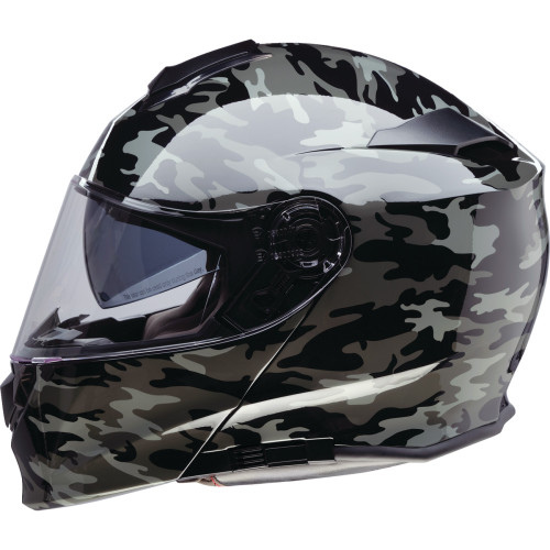 Z1R Solaris 2.0 Modular Helmet - Camo - Black/Gray - 3Xl