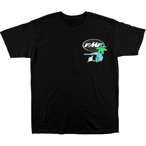 FMF SU25118901BLKLG Fmf Day-Glo T-Shirt - Black - Large Su25118901Blklg