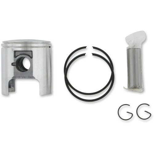 Parts Unlimited Piston Assembly - 62.00 Mm - Rotax - Ski-Doo Parts Unlimited Piston Assembly - 62.00 Mm - Rotax - Ski-Doo