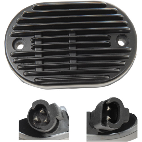 Drag Specialties Regulator - Black - '08-'10 Fx/Flst