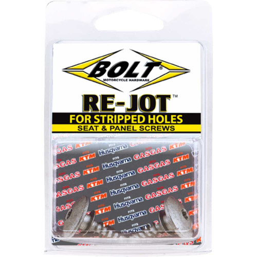 BOLT REJOT-SHS Bolt Screws - Re-Jot/Seat/Panel - Silver Rejot-Shs