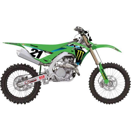 D'COR VISUALS 20-20-825 D'Cor Visuals Graphic Kit - '25 Monster Energy - Kawasaki - Kx 450 '24-'25 20-20-825