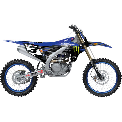 D'Cor Visuals Graphic Kit - '25 Monster Energy - Yamaha - Yz 125/250 20-50-285 D'Cor Visuals Graphic Kit - '25 Monster Energy - Yamaha - Yz 125/250 20-50-285