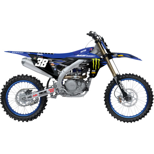 D'Cor Visuals Graphic Kit - '25 Monster Energy - Yamaha - Yz 250 F 20-50-425 D'Cor Visuals Graphic Kit - '25 Monster Energy - Yamaha - Yz 250 F 20-50-425