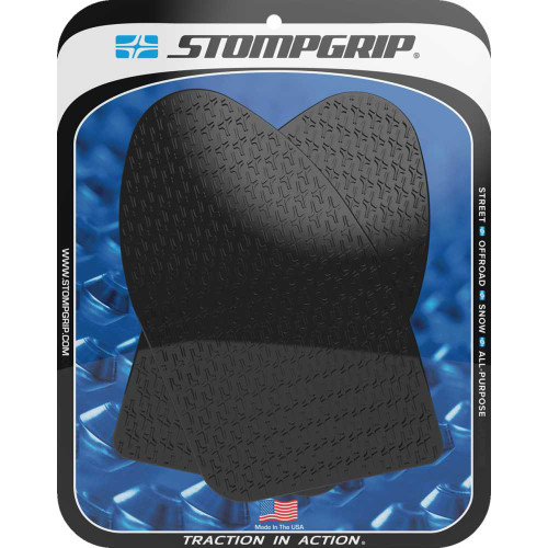 STOMPGRIP 55-14-0179B Stompgrip Traction Pad Tank Grips - Icon - Black - Hayabusa 55-14-0179B