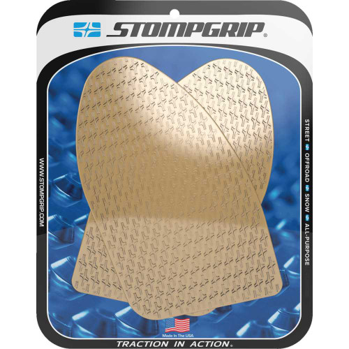 STOMPGRIP 55-14-0179C Stompgrip Traction Pad Tank Grips - Icon - Clear - Hayabusa 55-14-0179C