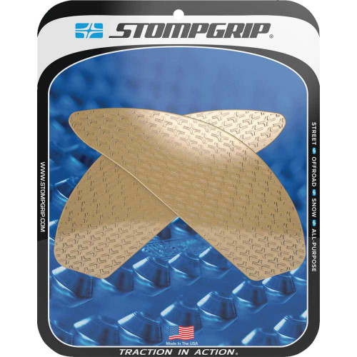 STOMPGRIP 55-14-0152C Stompgrip Traction Pad Tank Grips - Icon - Clear - Gsx 250R 55-14-0152C