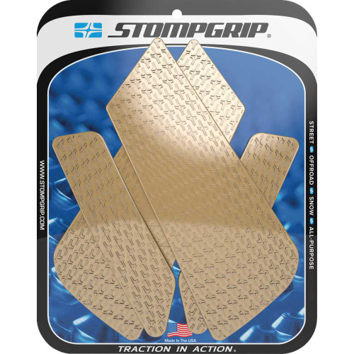 STOMPGRIP 55-14-0174C Stompgrip Traction Pad Tank Grips - Icon - Clear - Bmw 55-14-0174C