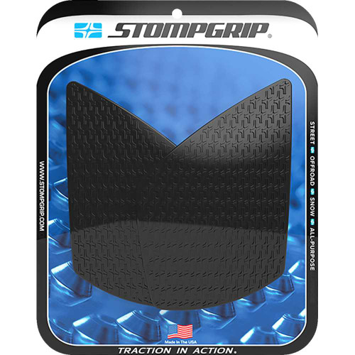 STOMPGRIP 55-14-0199-1B Stompgrip Traction Pad Tank Grips - Icon - Black - Rc 390 55-14-0199-1B