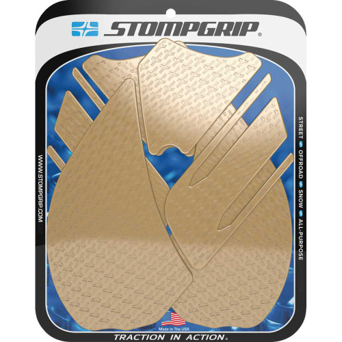 STOMPGRIP 55-14-0042C Stompgrip Traction Pad Tank Grips - Icon - Clear - Ninja Zx-14 55-14-0042C