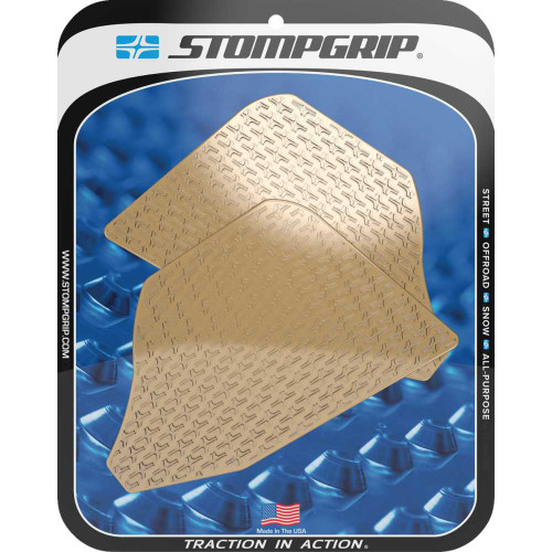 STOMPGRIP 55-14-0185C Stompgrip Traction Pad Tank Grips - Icon - Clear - Multistrada V4 55-14-0185C