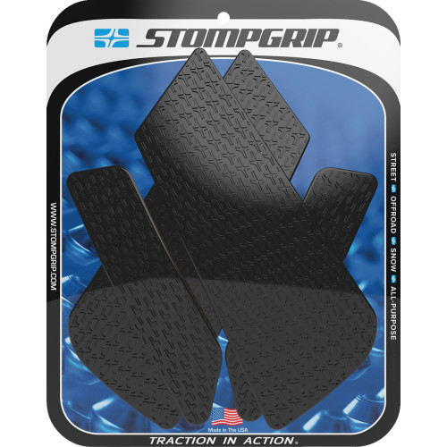 Stompgrip Traction Pad Tank Grips - Icon - Black - Bmw 55-14-0174B