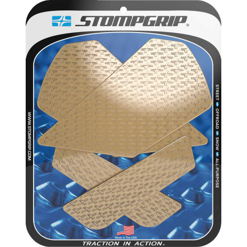 STOMPGRIP 55-14-0175C Stompgrip Traction Pad Tank Grips - Icon - Clear - F 900 Xr 55-14-0175C