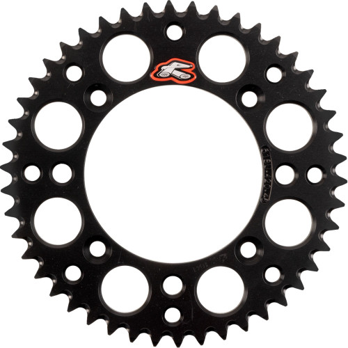 Renthal Rear Sprocket - Aluminum - 46 Tooth - Black - Ktm 518U-420-46Gpbk
