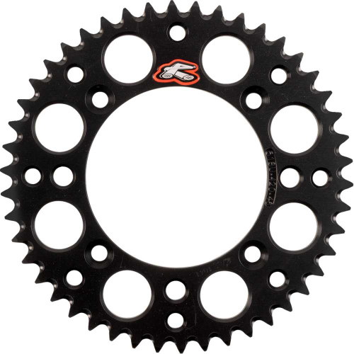 RENTHAL 518U-420-46GPBK Renthal Rear Sprocket - Aluminum - 46 Tooth - Black - Ktm 518U-420-46Gpbk