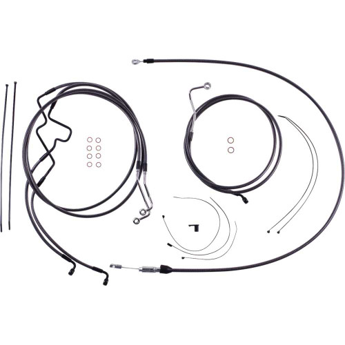 MAGNUM SHIELDING 7871215 Magnum Shielding Karbonfibr Designer Handlebar Installation Kit - 10" - '21-'23 Fltr 7871215