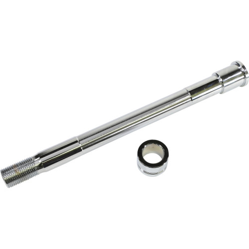 Drag Specialties Axle Kit - Front - Chrome - '18-'24 Fat Boy