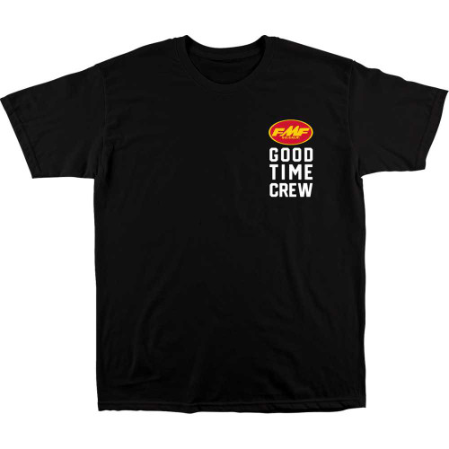 FMF SU25118902BLKLG Fmf Good Time Crew T-Shirt - Black - Large Su25118902Blklg