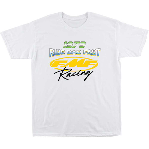 FMF SU25118908WHTXL Fmf Photo Finish T-Shirt - White - Xl Su25118908Whtxl
