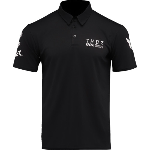 Thor Corpo Polo Shirt - Black - Xl