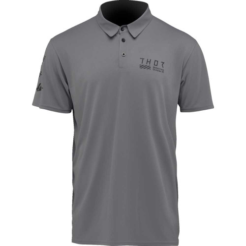 THOR Thor Corpo Polo Shirt - Gray - Large