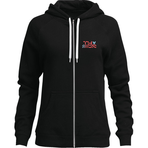 Thor Women'S Vantage Zip-Up Hoodie - Black - Medium
