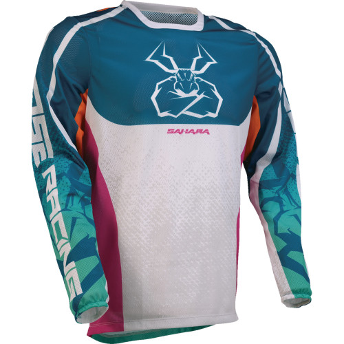 Moose Offroad Sahara Jersey - Teal/Orange/Pink - Large 2910-8341 Moose Offroad Sahara Jersey - Teal/Orange/Pink - Large 2910-8341
