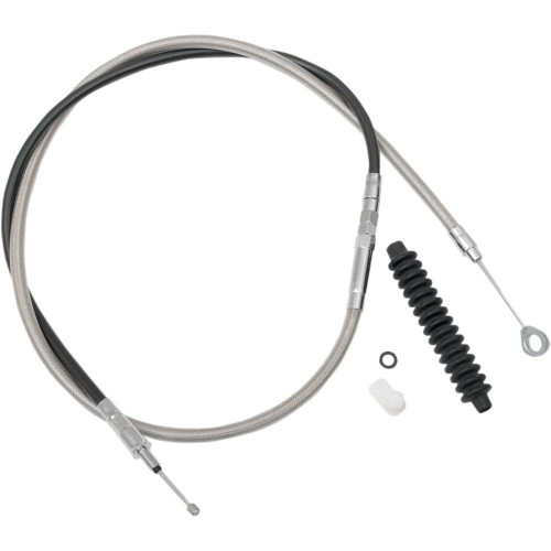 DRAG SPECIALTIES Drag Specialties High-Efficiency Braided Stainless Steel Clutch Cable - 70-7/16"