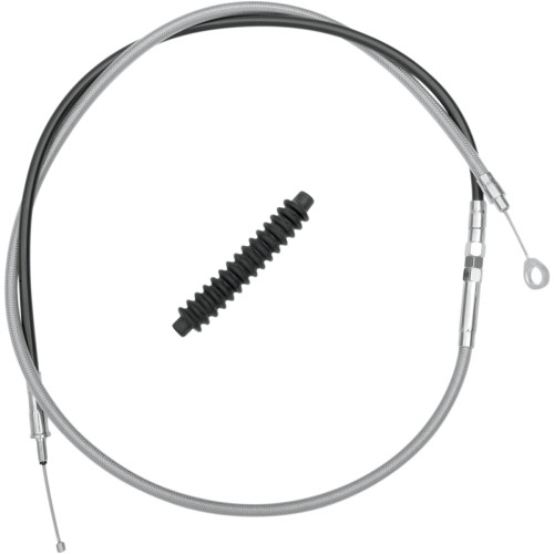 Drag Specialties High-Efficiency Braided Stainless Steel Clutch Cable - 66-15/16"