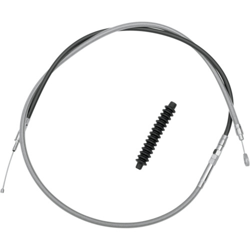 Drag Specialties High-Efficiency Braided Stainless Steel Clutch Cable - 68-15/16"
