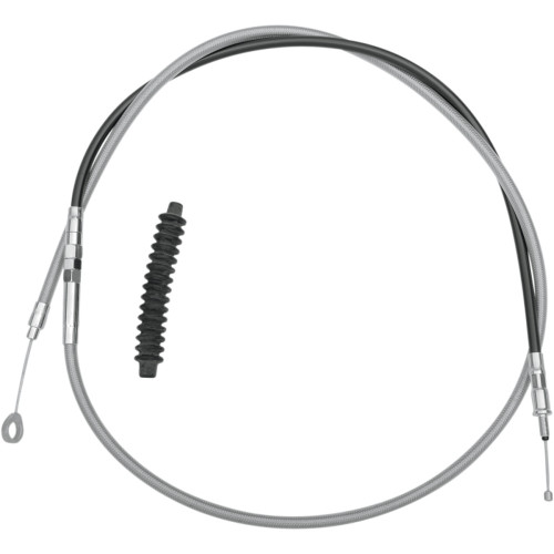 Drag Specialties High-Efficiency Braided Stainless Steel Clutch Cable - 72-15/16"