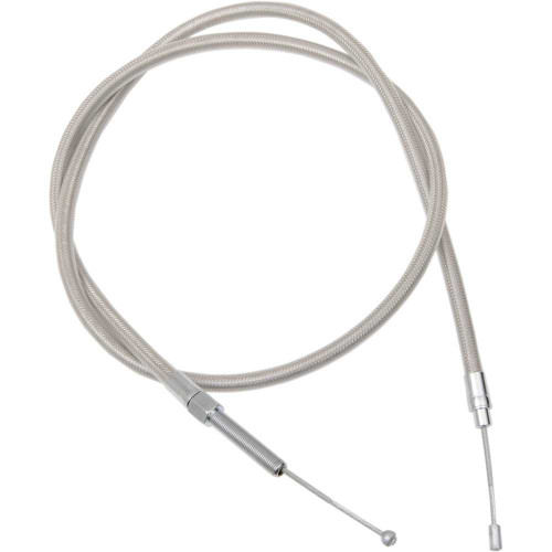 DRAG SPECIALTIES Drag Specialties High-Efficiency Braided Stainless Steel Clutch Cable - 56"