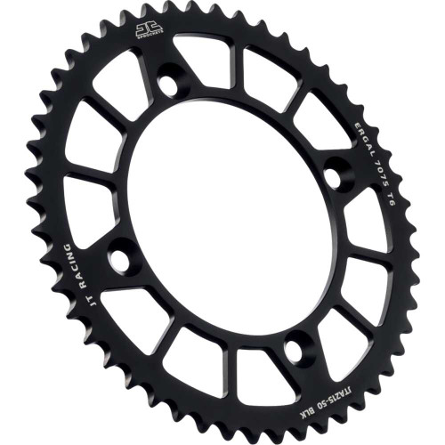 JT SPROCKETS JTA215.51BLK Jt Sprockets Rear Sprocket - Aluminum - 51 Tooth - Black - Honda Jta215.51Blk