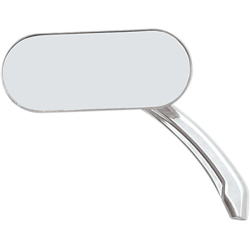 DRAG SPECIALTIES Drag Specialties Mirror - Side View - Oval - Chrome - Each