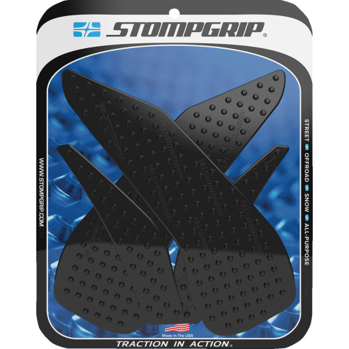 Stompgrip Traction Pad Tank Grips - Volcano - Black - Hypermotard 950/Sp 55-10-0166B
