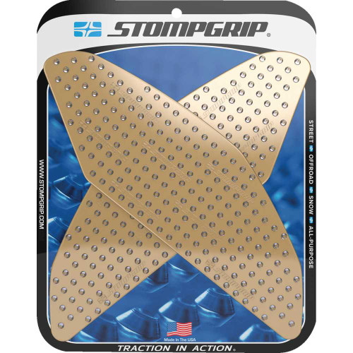 STOMPGRIP 55-10-0188C Stompgrip Traction Pad Tank Grips - Volcano - Clear - Gsx-S 1000/Gt 55-10-0188C