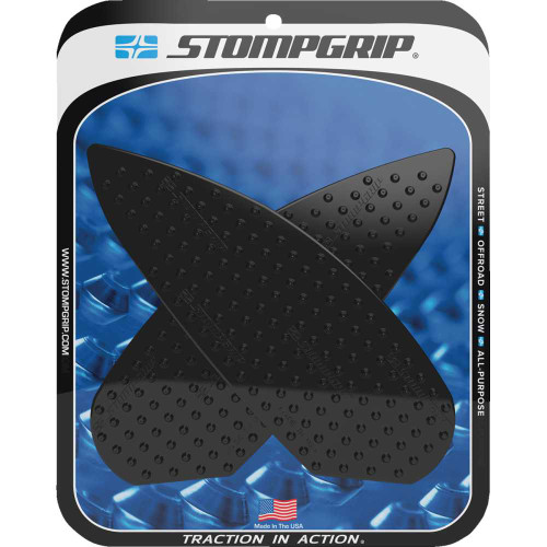 STOMPGRIP 55-10-0165B Stompgrip Traction Pad Tank Grips - Volcano - Black - Bmw 55-10-0165B