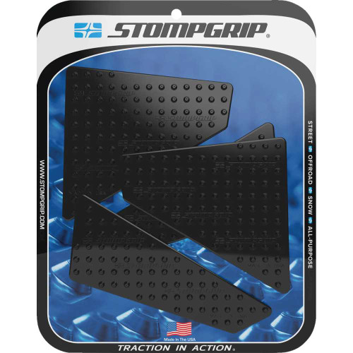 STOMPGRIP 55-10-0213B Stompgrip Traction Pad Tank Grips - Volcano - Black - 1390 Super Duke R Evo 55-10-0213B
