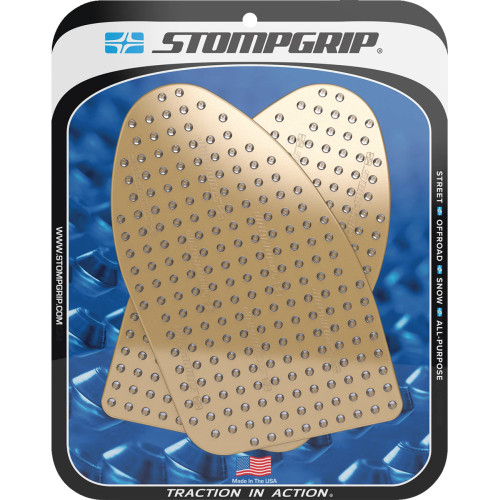 Stompgrip Traction Pad Tank Grips - Volcano - Clear - Hayabusa 55-10-0179C