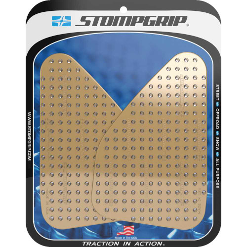 STOMPGRIP 55-10-0212C Stompgrip Traction Pad Tank Grips - Volcano - Clear - Mt-09 55-10-0212C