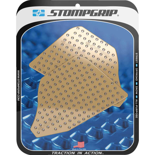 STOMPGRIP 55-10-0185C Stompgrip Traction Pad Tank Grips - Volcano - Clear - Multistrada V4/S 55-10-0185C