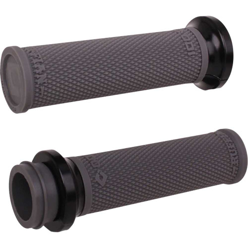 ODI V30ITWH-B Odi Ruffian Lock-On Street Grips - Indian Tbw - Graphite/Black V30Itwh-B