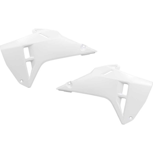 UFO HO05619#041 Ufo Radiator Covers - White - Honda - Crf 250 R/Rx Ho05619#041