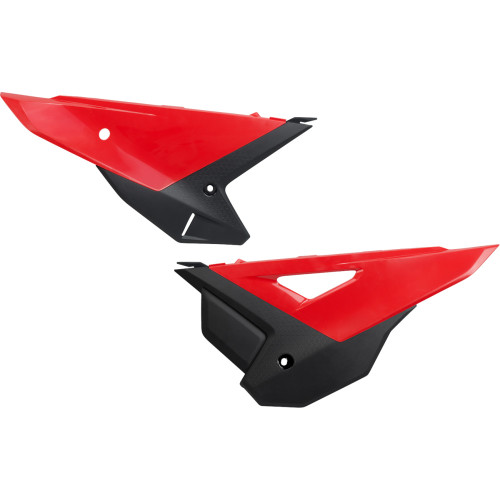 Ufo Side Panels - '25 Oem Red/Black - Honda - Crf 250 R/Rx Ho05621@999