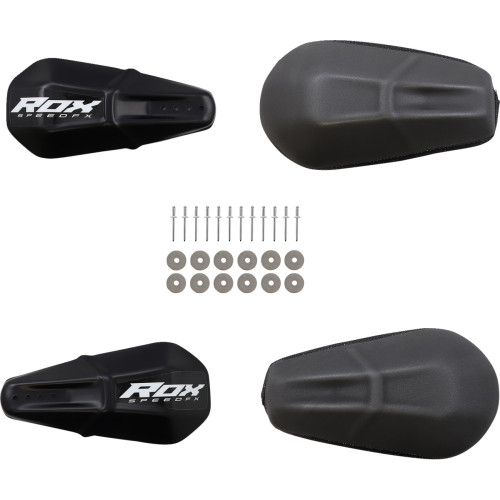 Rox Speed Fx Pro-Tec Lite Handguards - Black Ft-Hg-Miniprotec