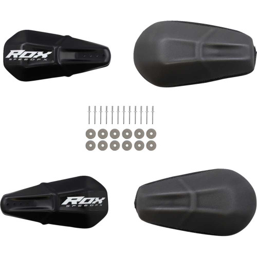 ROX SPEED FX FT-HG-MINIPROTEC Rox Speed Fx Pro-Tec Lite Handguards - Black Ft-Hg-Miniprotec