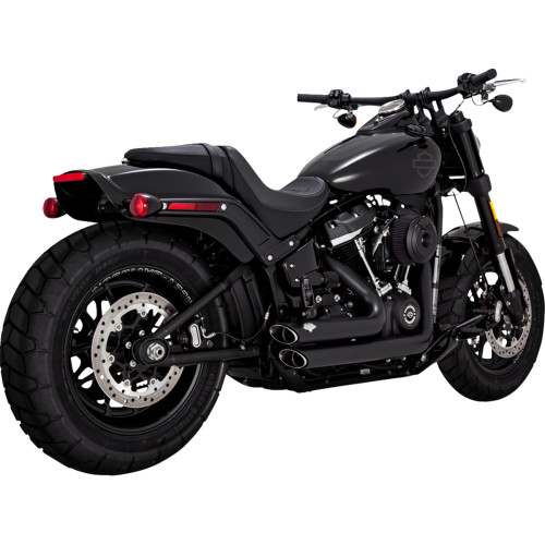 Vance & Hines Shortshots Staggered Exhaust System - Matte Black 47333 Vance & Hines Shortshots Staggered Exhaust System - Matte Black 47333